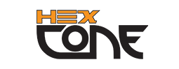Hex Cone exhaust logo